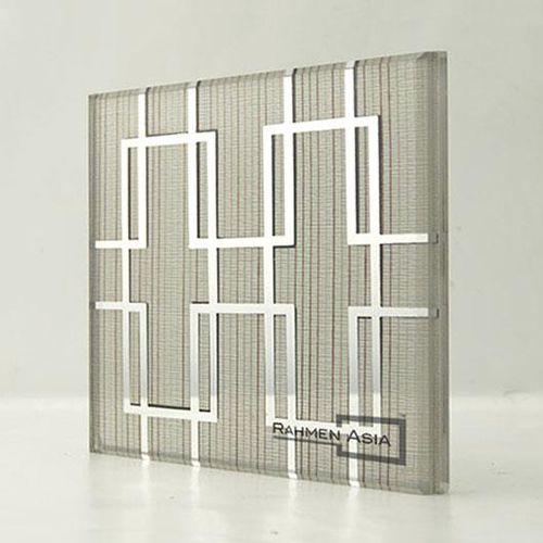 Möbeldekorplatte - TOTEM  - Rahmen (Asia) Limited - für Möbel / für Trennwand / Glas