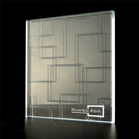 Möbeldekorplatte - VEGAS - Rahmen (Asia) Limited - für Innenausbau / Glas / für Gewerbegebrauch