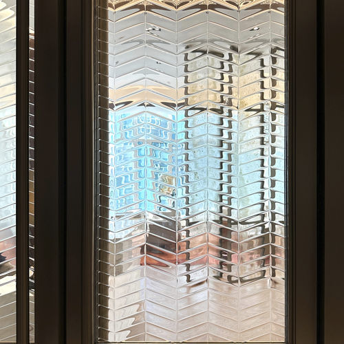 Sicherheitsglasscheibe - R20Y145 - Rahmen (Asia) Limited - ESG Glas / texturiert / transparent