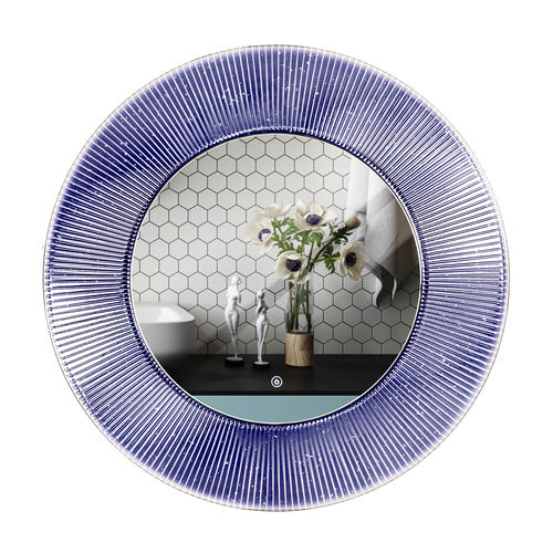 Wandmontierter Spiegel - RMRYSJLL1103Y800LF - Rahmen (Asia) Limited - modern / rund / violett