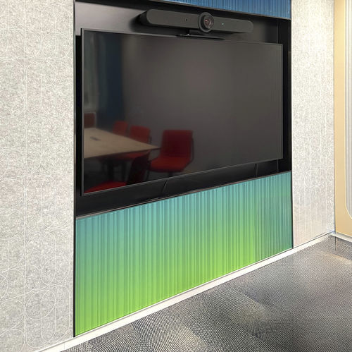 Sicherheitsglasscheibe - R22415P - Rahmen (Asia) Limited - VSG / texturiert / 3D