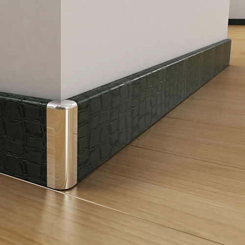 Aluminium-Zierleiste - LEATHER - MOX Profile Systems - Leder / bündig