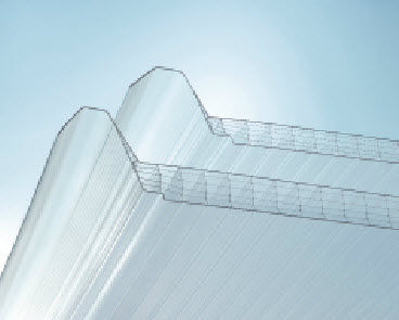 Polycarbonat-Platte / Stegplatten - AKRALUX  - AKRAPLAST - für Dach / mit UV-Schutz / lichtdurchlässig