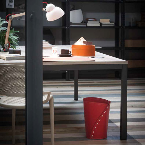 Leder-Papierkorb - SERVUS - Limac Design®