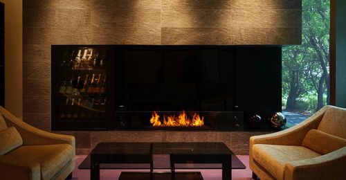 Gaskamin - ECOSMART FIRE XL1200 - Cheminée sur mesure - France - Bioethanol / Einbau / Einseitig