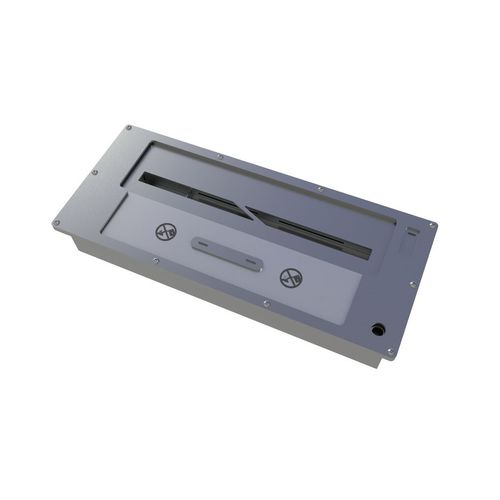 Rechteckige Bioethanol-Brennkammer - MB400RW - Cheminée sur mesure - France - modern / einbaufähig