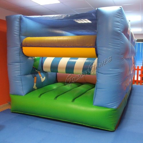 Kunststoff-Spielplatzgerät - FUN FAIR RUN - GOLDEN GAMES SRL - aufblasbar