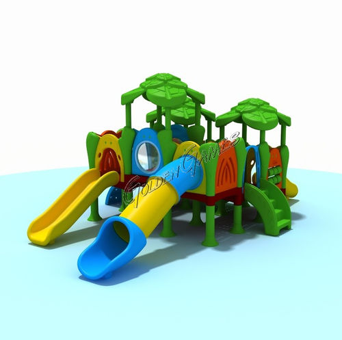 Kunststoff-Spielplatzgerät - KID JUNIOR 18 - GOLDEN GAMES SRL - modular