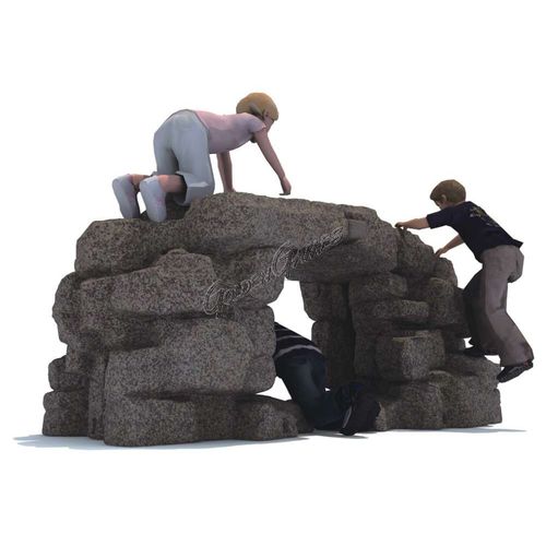Kletterfelsen für Spielplätze - ARRAMPICATA ROCKY MOUNTAIN - GOLDEN GAMES SRL