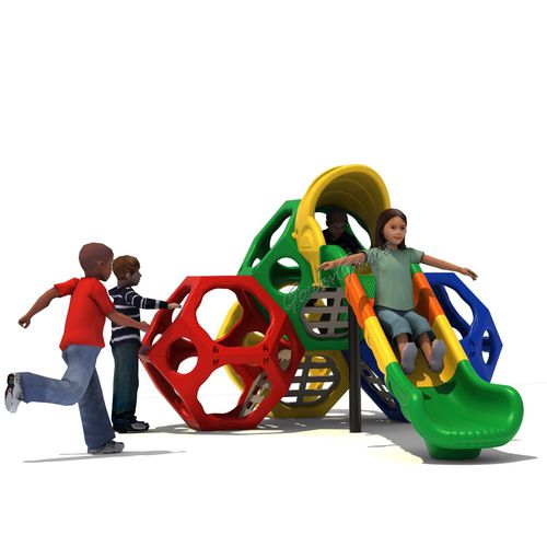 Kunststoff-Spielplatzgerät - HEX A CLIMB - GOLDEN GAMES SRL - modular