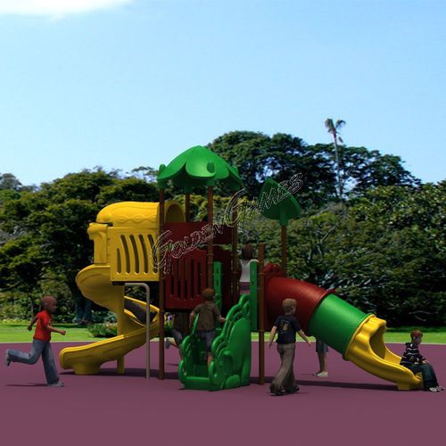 Kunststoff-Spielplatzgerät - FANTACASTELLO ALADINO FOREST COMPACT - GOLDEN GAMES SRL - modular