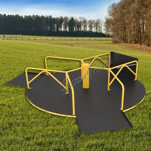 Spielplatz-Drehgerät / Kinder - MERRY-GO-ROUND - GOLDEN GAMES SRL - behindertenfreundlich / für Spielplätze