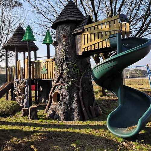 Kunststoff-Spielplatzgerät - FANTACASTELLO THE MAGIC FOREST - GOLDEN GAMES SRL - modular