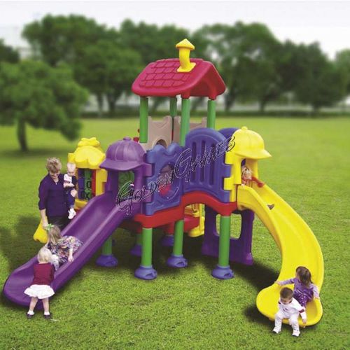 Spielplatzgerät für öffentliche Einrichtungen - KIDSCENTER 103 - GOLDEN GAMES SRL - für Kindergarten / für öffentliche Anlagen / Polyethylen