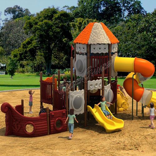 Spielplatzgerät für Aquapark - FANTACASTELLO TORRE DEL MARE - GOLDEN GAMES SRL - für öffentliche Anlagen / Kunststoff / Aluminium