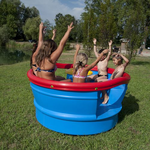 Spielplatz-Drehgerät / für Kinder - GIRELLO POLIETILENE 8 POSTI  - GOLDEN GAMES SRL - für Spielplätze