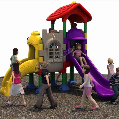 Spielplatzgerät für öffentliche Einrichtungen - KIDSCENTER 101 - GOLDEN GAMES SRL - für Kindergarten / Polyethylen