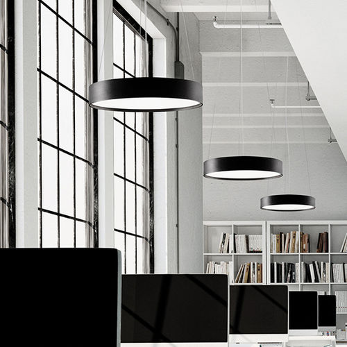 Hängeleuchte - SURFACE 300 - LIGHT POINT - für Deckeneinbau / LED / rund