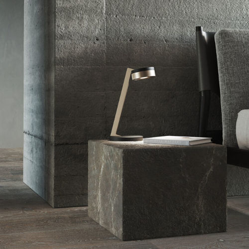Tischlampe - BLADE T1   - LIGHT POINT - Aluminium / optisches Glas / modern