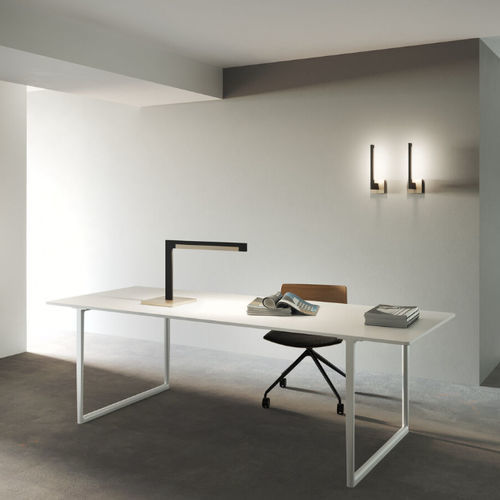 Tischlampe - INLAY T2  - LIGHT POINT - Aluminium / modern / mit Kabel