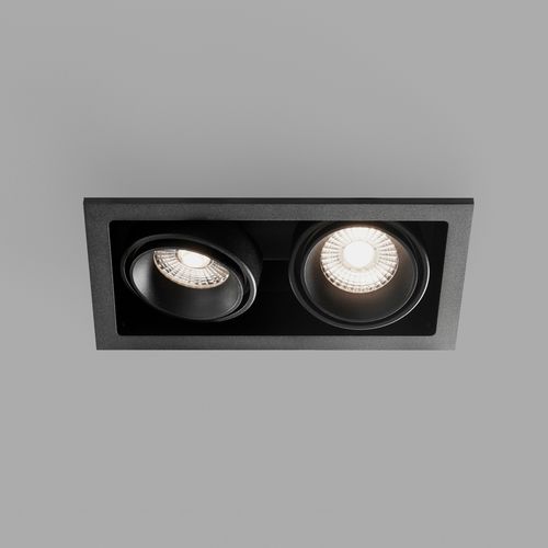 Strahler für Deckeneinbau - GHOST 2 - LIGHT POINT - LED / rund / rechteckig