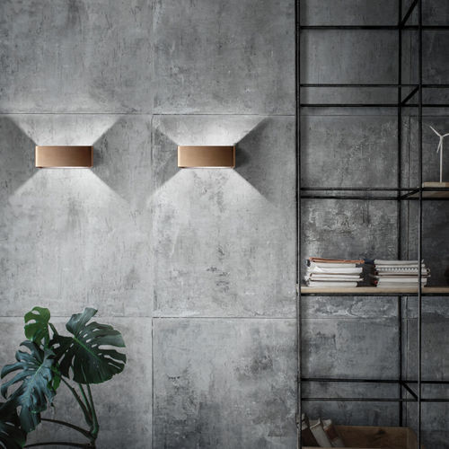 Moderne Wandleuchte - MOOD 1  - LIGHT POINT - für den Innenraum / für Außenbereich / Aluminium