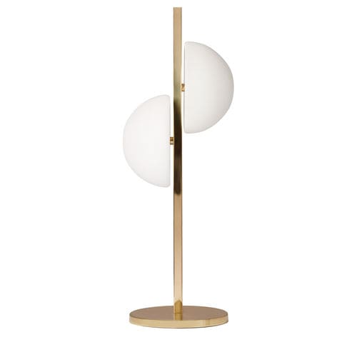 Tischlampe - NACCHERA - Heathfield and Comapny - Messing / Opalglas / modern
