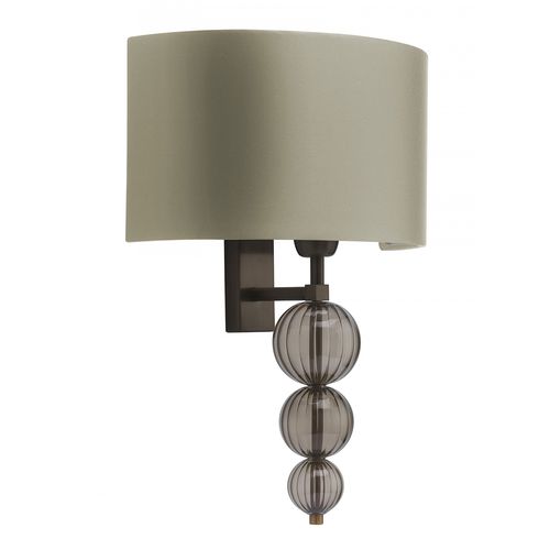 Moderne Wandleuchte - ALETTE - Heathfield and Comapny - für den Innenraum / Messing / Glas