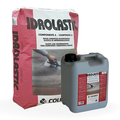 Schutzputz - IDROLASTIC - COLMEF - wasserdicht / für den Innenraum / für Außenbereich