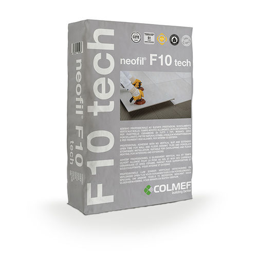 Verguss-Klebemörtel - NEOFIL F 10 TECH - COLMEF - für Fliesen / hydraulisch / mineralisch