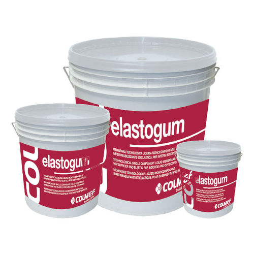Flüssigabdichtungssystem für Fußboden - ELASTOGUM - COLMEF - aus Beton / Synthetik / UV-beständig