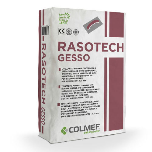 Glättputz - RASOTECH GESSO - COLMEF - für den Innenraum / für Wand / Gips