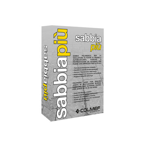 Klebemörtel für Verfugung - SABBIA PIÙ - COLMEF - für Porenbetonstein / Pflaster / auf Sandbasis