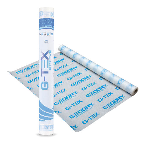 Polyolefin-Geomembran - G-TEX ACTIVE - GEODRY - für Decke / für Balkon / imprägnierend