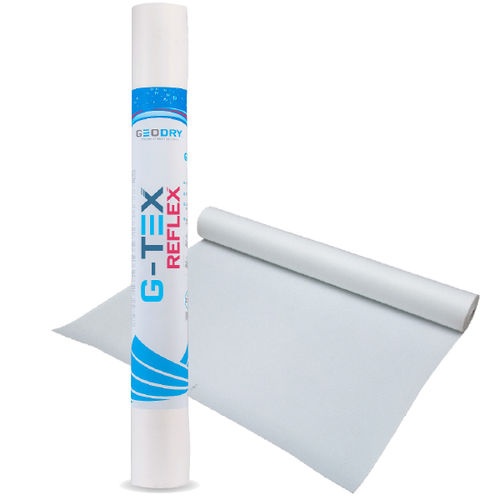 Sicherheits-Abdichtungsbahn - G-TEX REFLEX - GEODRY - isolierend / für Dachterrasse / für Gründach