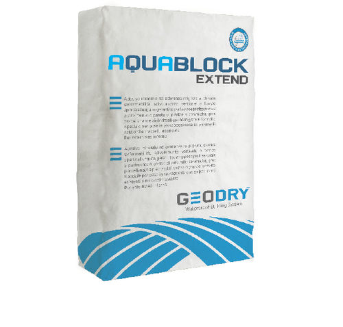 Sicherheits-Abdichtungsbahn - AQUABLOCK EXTEND - GEODRY - isolierend / für Fundament / für Pool