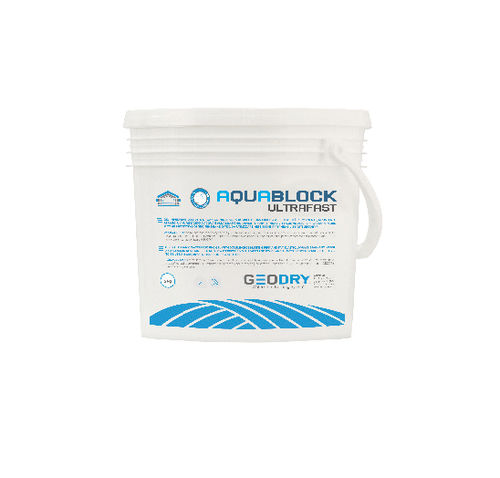 Hydraulischer Bindemittel - AQUABLOCK ULTRAFAST - GEODRY