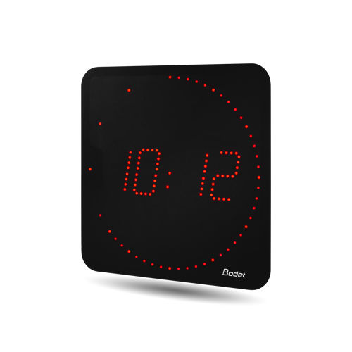 Moderne Uhr - STYLE : 7 ELLIPSE - Bodet Time - wandmontiert / digital / für Büro