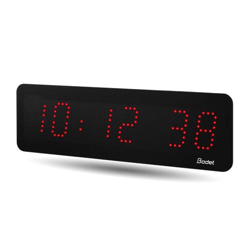 Moderne Uhr - STYLE : 5S - Bodet Time - wandmontiert / digital / für Büro