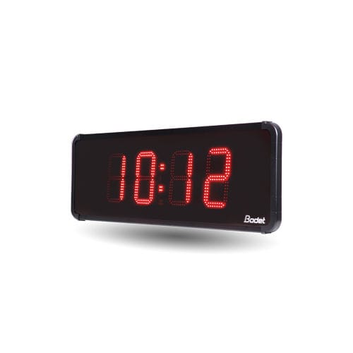 Moderne Uhr - HMT : 15 - Bodet Time - wandmontiert / digital / für öffentliche Bereiche