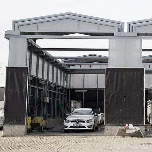 Metall-Dachverglasung - CLEARSKY - Evergreen Solutions - Polycarbonat / motorisiert / versenkbar