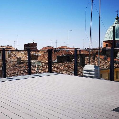 Glasbalustrade - KU FC - Evergreen Solutions - Aluminium / Stahl / Platten