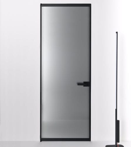 Bündige Tür - QUADRA  - ALBED - für Innenbereich / Holz / Aluminium