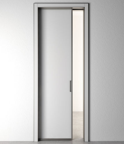 Tür für Innenbereich - PRIMA - ALBED - mit Sicherheitsglas / Einbaukasten / einflügelig