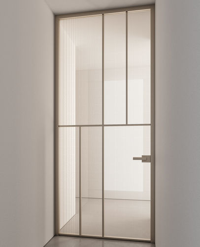 Raumhohe Tür - CÉLINE  - ALBED - für Innenbereich / Aluminium / anodisiertes Aluminium