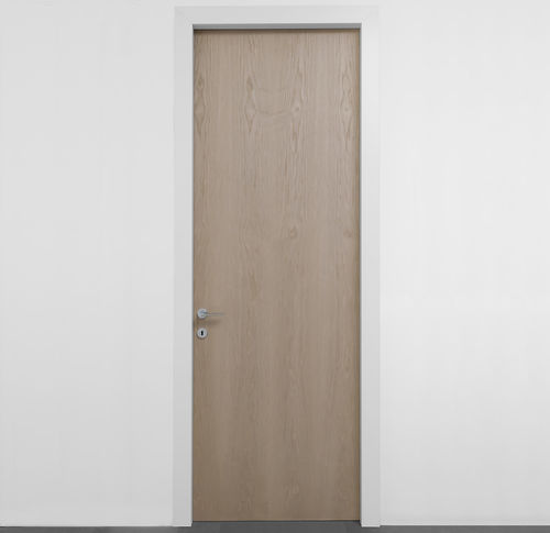 Bündige Tür - LEVEL - ALBED - für Innenbereich / Holz / Glas