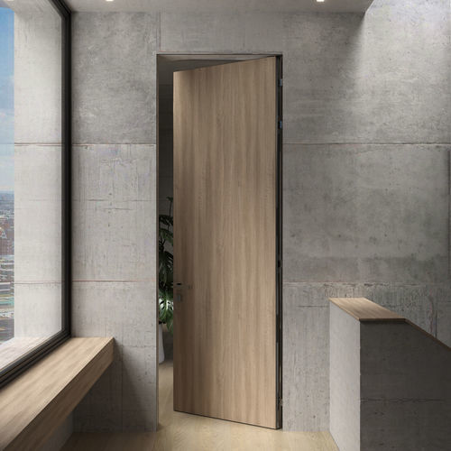 Bündige Tür - SUIT - ALBED - für Innenbereich / Holz / Aluminium