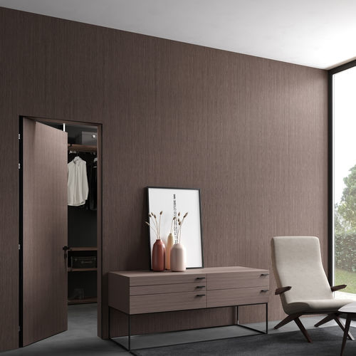 Innenwandverkleidung - SUIT - ALBED - Holz / Aluminium / texturiert