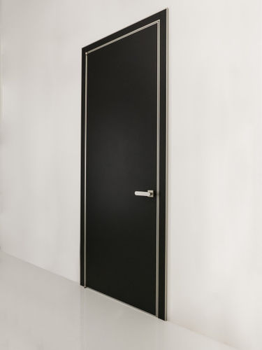 Tür für Innenbereich - QUADRA - ALBED - Holz / Metall / Aluminium