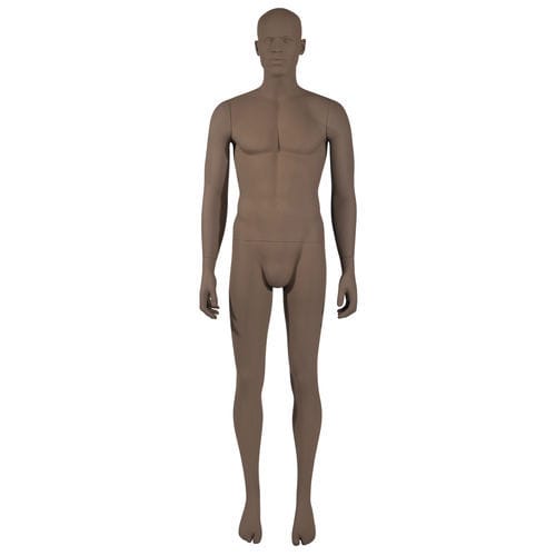Mann-Schaufensterpuppe - DRV17U - Cofrad Mannequins - abstrakt / braun / für Gewerbegebrauch